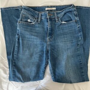 Levi's Classic Blue Straight Leg Jeans